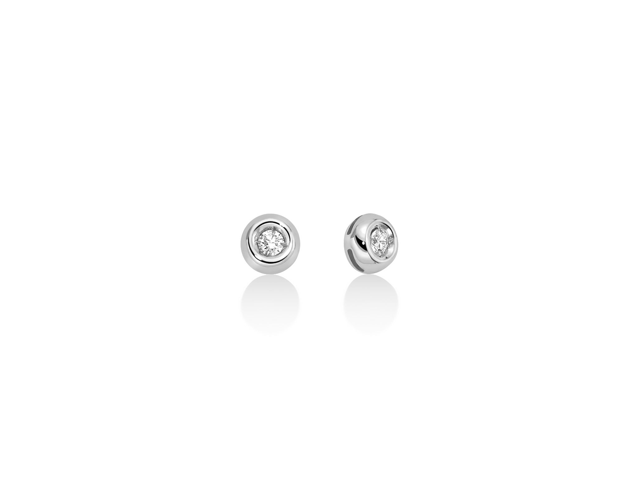 SINGULARU Orecchini Mila Dots In Acciaio Placcato Oro 18kt, Quadrati Con Mini Palline, Chiusura Click/Congo, Gioielli Donna Originali E Trendy