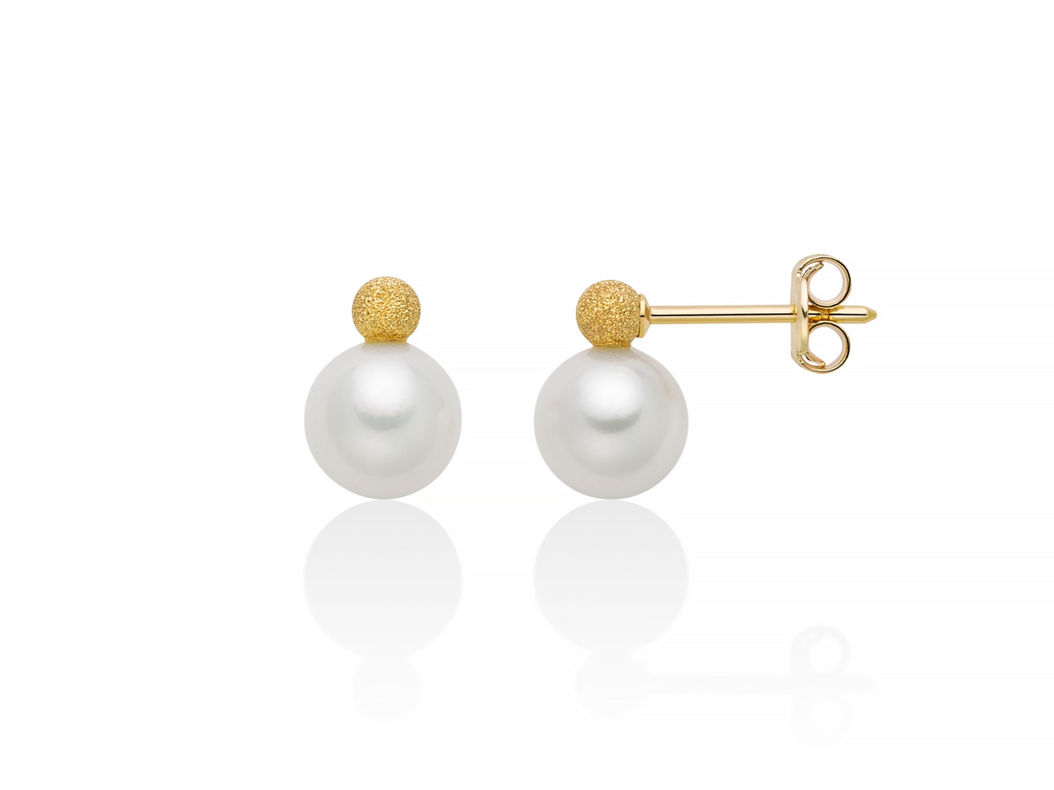 Carrissima Gold – Orecchini A Perno In Oro Giallo 9K (375) – Gioiello Italiano In Scatola Regalo